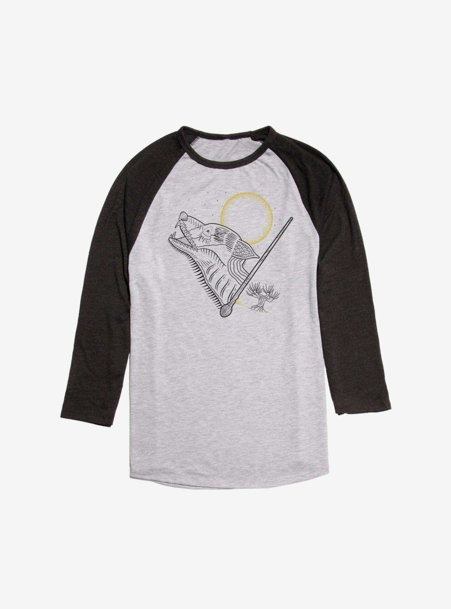 Clothing * | Harry Potter Wolf Raglan Special Style