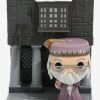 Harry Potter * | Closeout Sale Funko Pop! Deluxe Harry Potter Albus Dumbledore(With Hog'S Mead Inn) Vinyl Figure