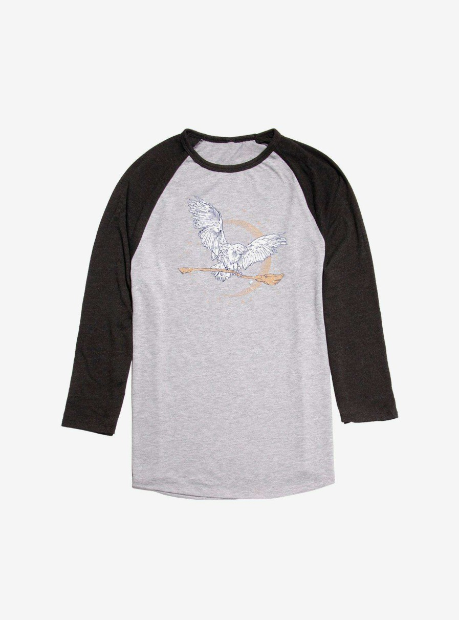 Clothing * | Hot Sell Harry Potter Happy Holidays Raglan