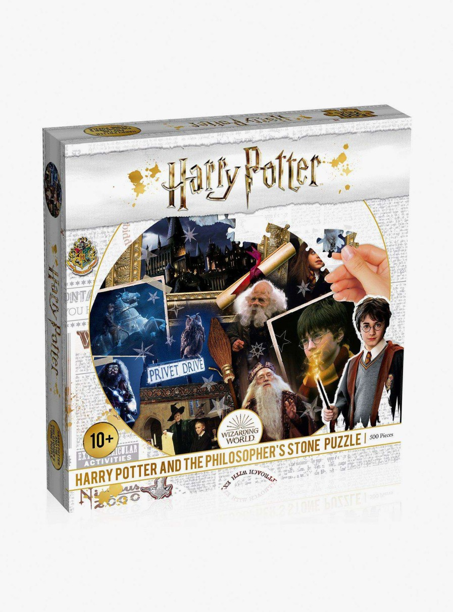 Harry Potter * | Harry Potter Philosopher'S Stone 500 Piece Puzzle Exclusive Design