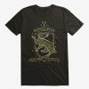 Clothing * | Hary Potter Hufflepuff Sketch Shield T-Shirt Bestsellers