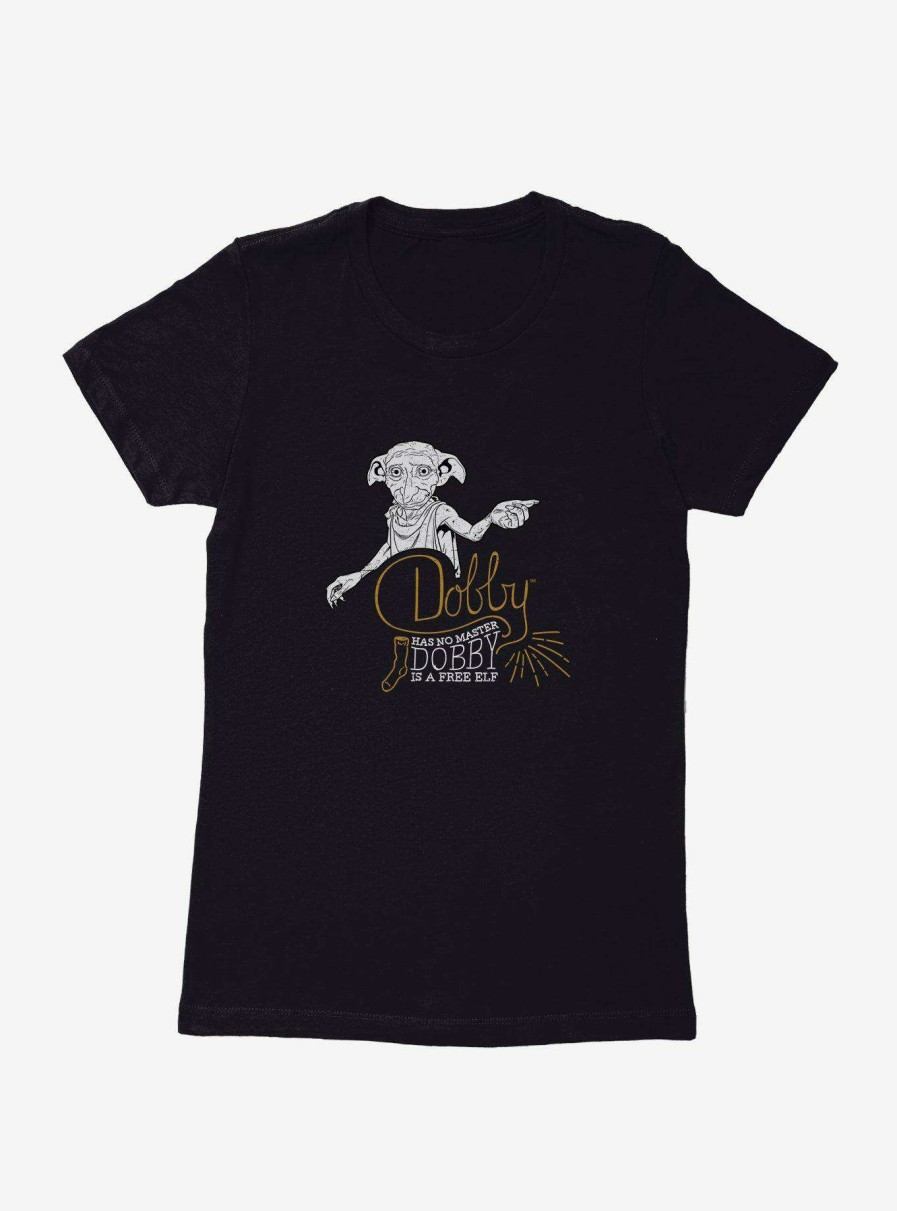 Clothing * | Harry Potter Dobby Is A Free Elf Womens T-Shirt Original