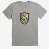 Clothing * | Harry Potter Hufflepuff Multiprint Shield T-Shirt Opening Sales