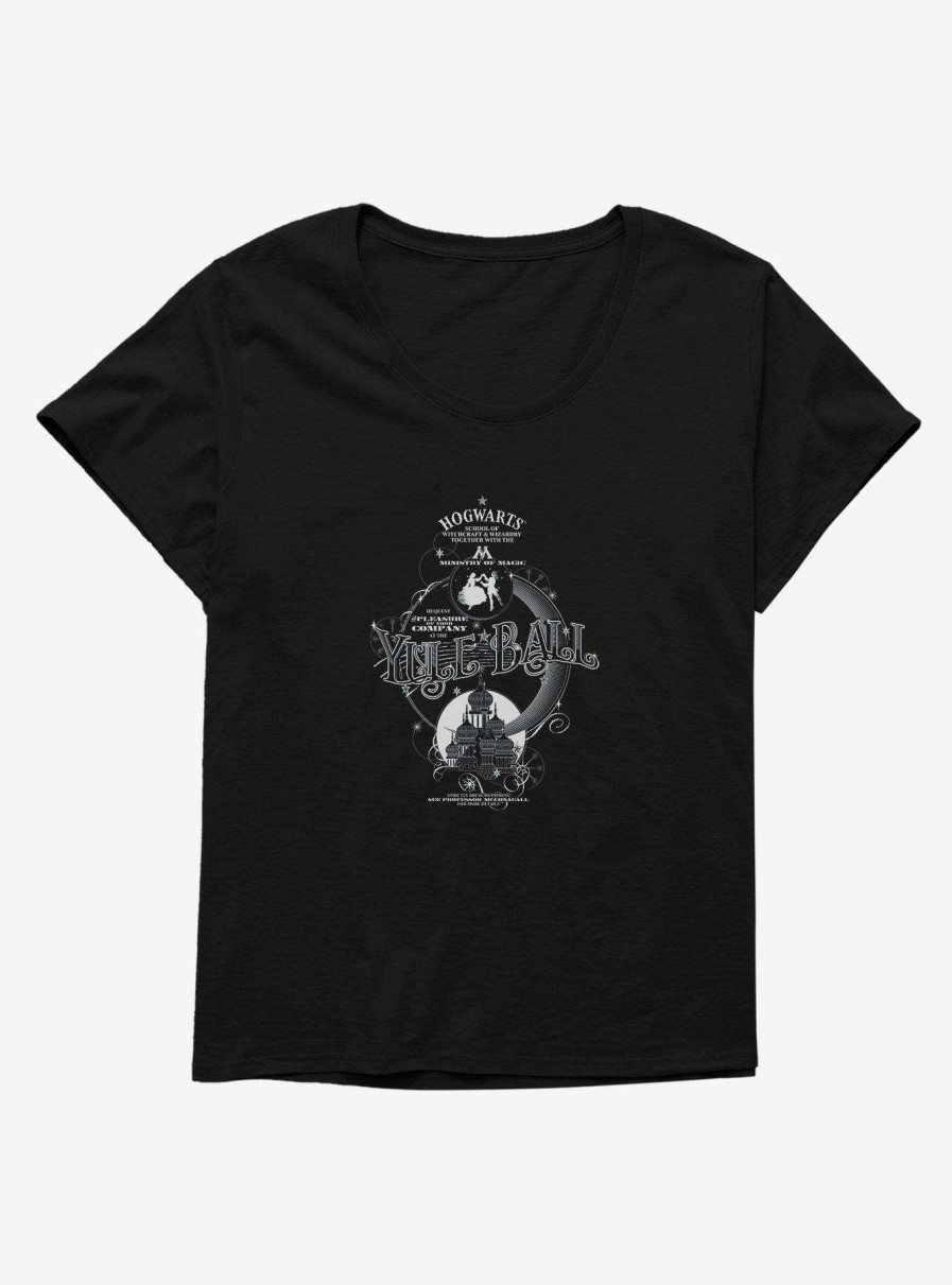 Clothing * | Latest Harry Potter Yule Ball Flyer Womens T-Shirt Plus Size