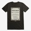 Clothing * | Fantastic Beasts Herbology Potion Bille D' Armadillo Script T-Shirt Discount Sale