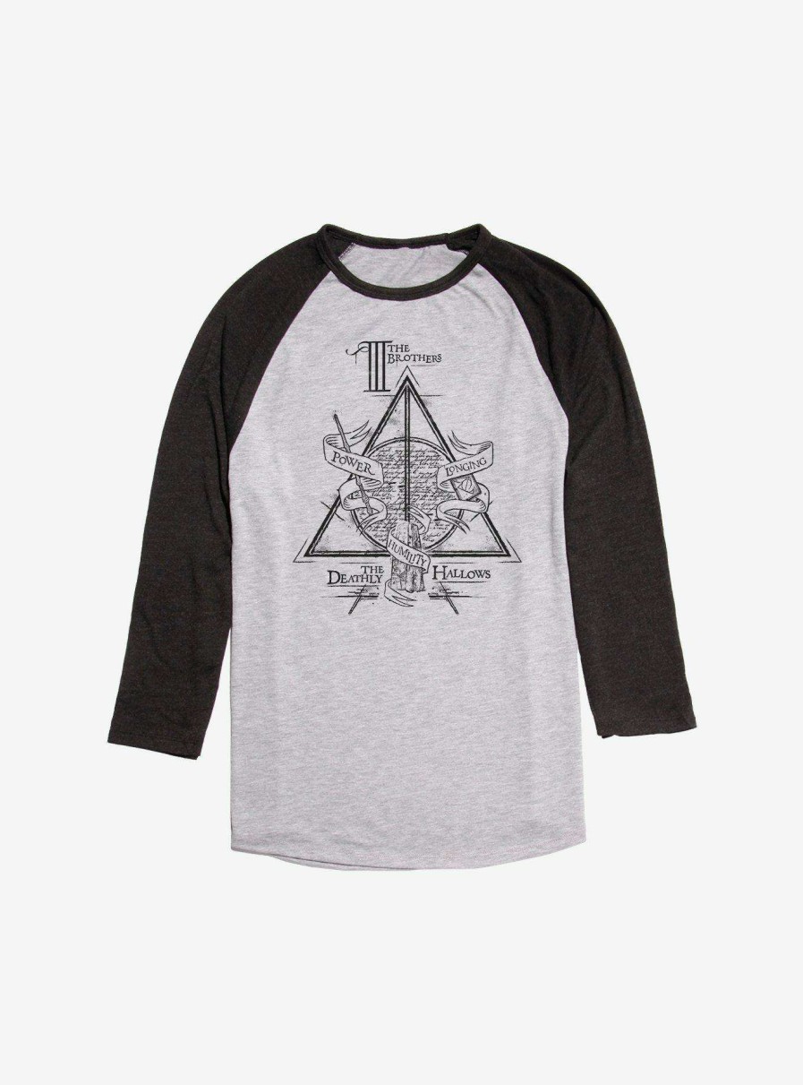 Clothing * | Harry Potter The Three Brothers Raglan Shop