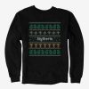 Clothing * | Cheap Harry Potter Slytherin Ugly Christmas Pattern Sweatshirt