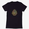 Clothing * | Harry Potter Full Color Hogwarts Shield Womens T-Shirt Bestsellers