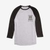 Clothing * | Harry Potter Hufflepuff Ribbon Raglan Low Price