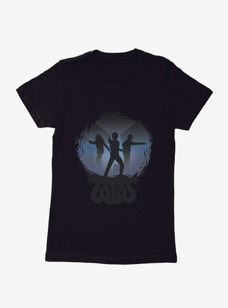 Clothing * | Harry Potter Harry Ron Hermione Team Womens T-Shirt Exclusive Design