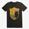 Clothing * | Shoping Harry Potter Hufflepuff Triple Crown Crest T-Shirt