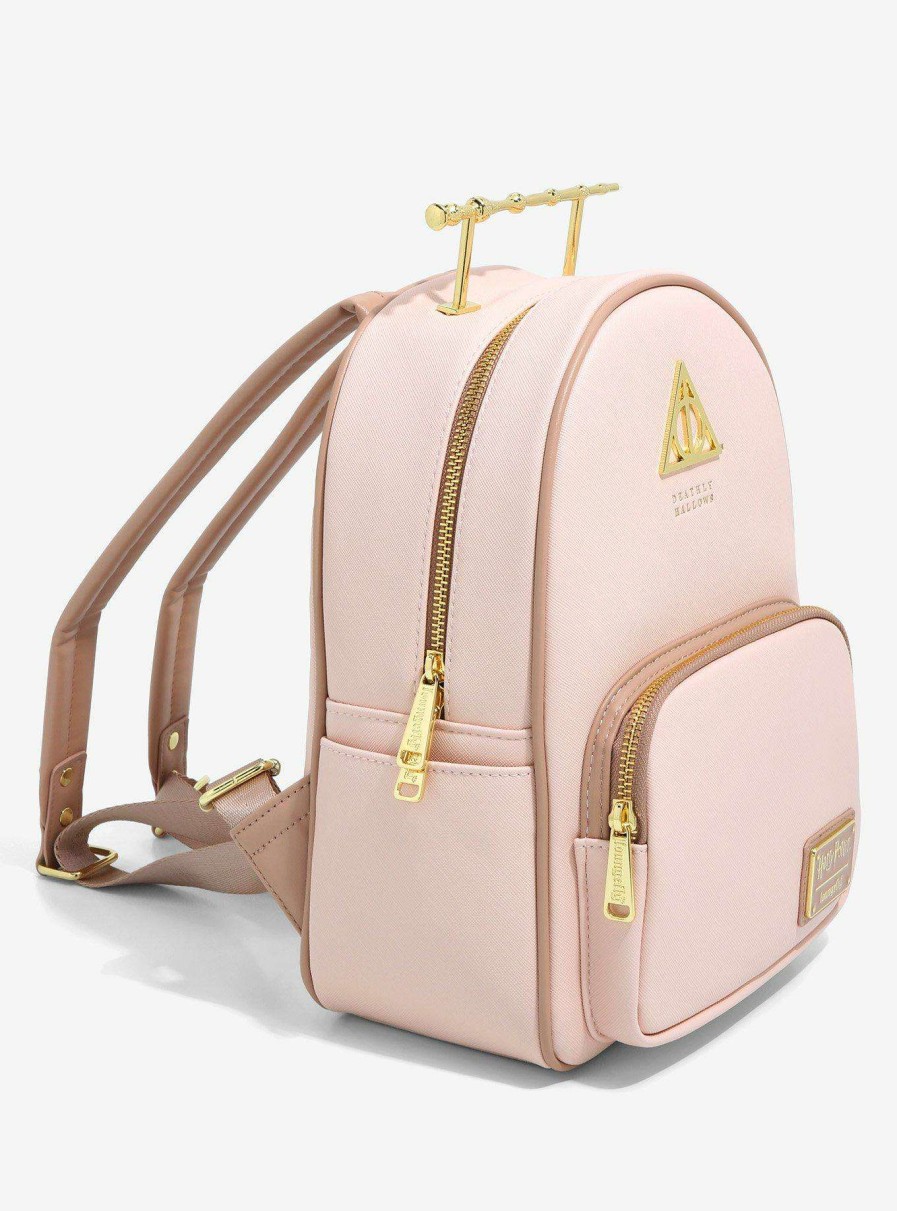 Bags * | Online Sale Loungefly Harry Potter Deathly Hallows Elder Wand Mini Backpack Boxlunch Exclusive