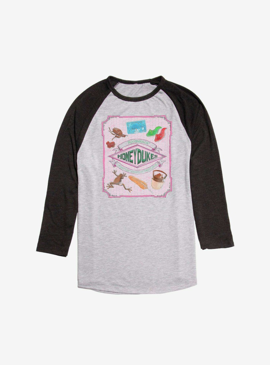 Clothing * | Limit Offer Harry Potter Honeydukes Sweet Shop Raglan