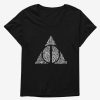 Clothing * | Quick Expedition Harry Potter Deathly Hallows Horcux Fill Womens T-Shirt Plus Size