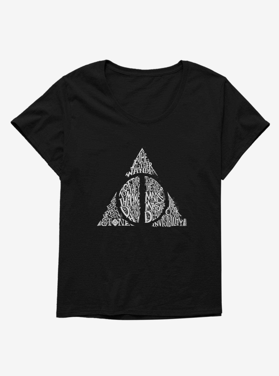 Clothing * | Quick Expedition Harry Potter Deathly Hallows Horcux Fill Womens T-Shirt Plus Size