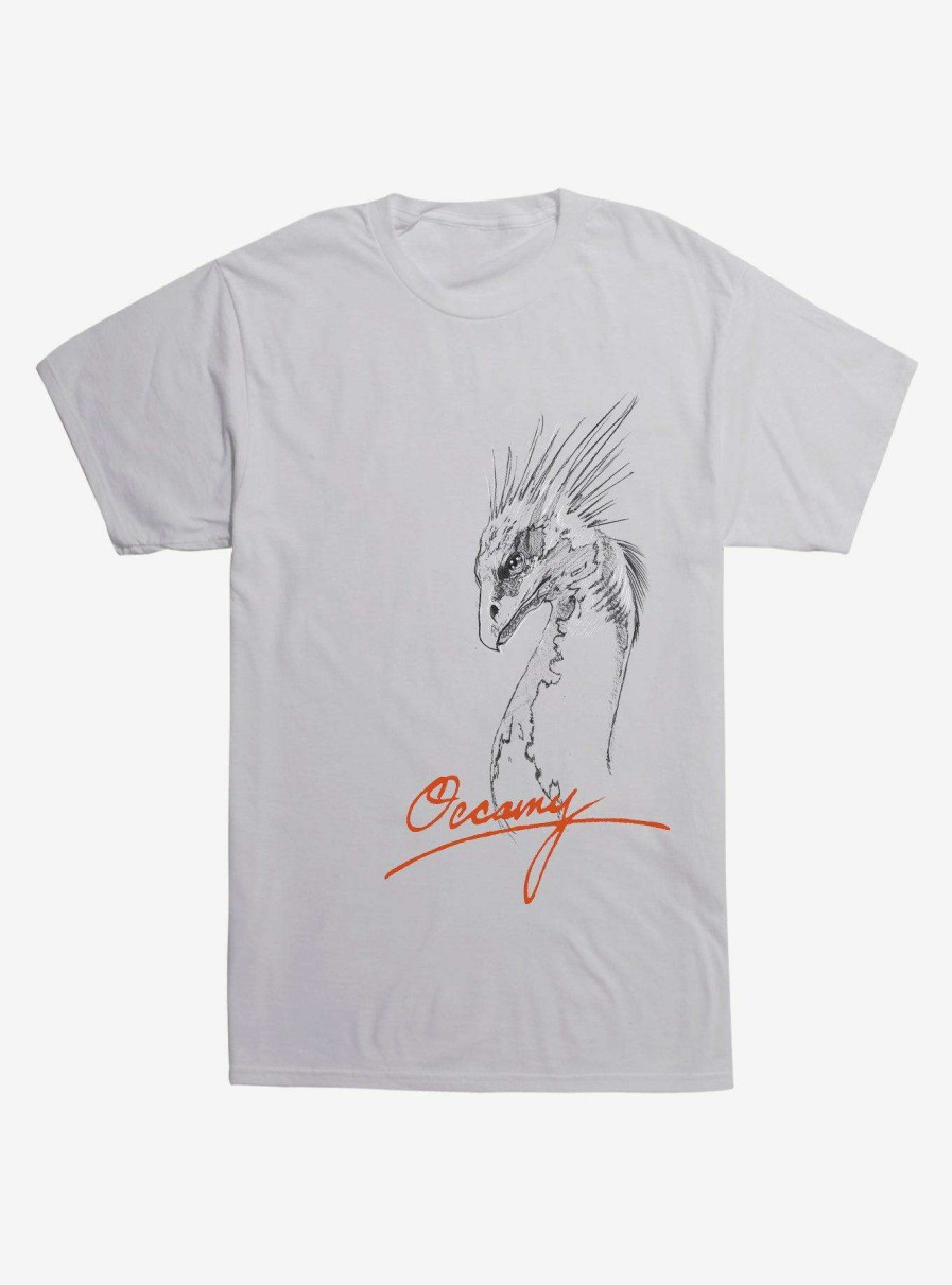 Clothing * | Fantastic Beasts Occamy Head Sketch T-Shirt Discount Sale