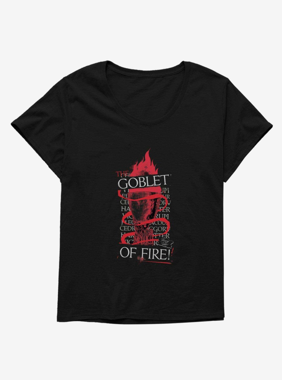 Clothing * | Shoping Harry Potter The Goblet Of Fire Contestants Womens T-Shirt Plus Size