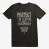 Clothing * | Quick Expedition Harry Potter: Wizards Unite Statute Of Secrecy T-Shirt