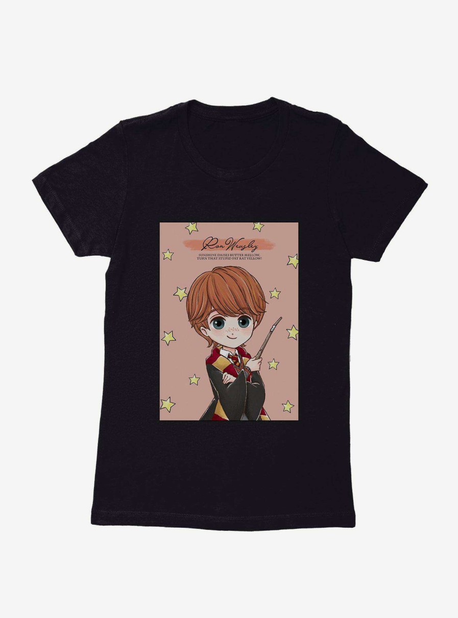 Clothing * | Large Choice Harry Potter Stylized Ron Weasley Quote Womens T-Shirt