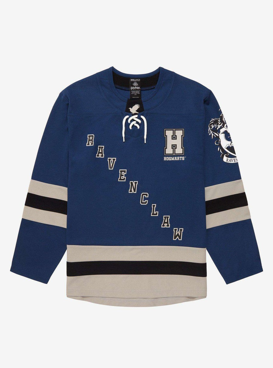 Clothing * | Online Harry Potter Ravenclaw Hockey Jersey Boxlunch Exclusive