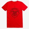 Clothing * | Harry Potter Hogwarts Shield Outline T-Shirt Reliable Quality