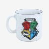 Harry Potter * | New Harry Potter Hogwarts Stylized Crest Camper Mug