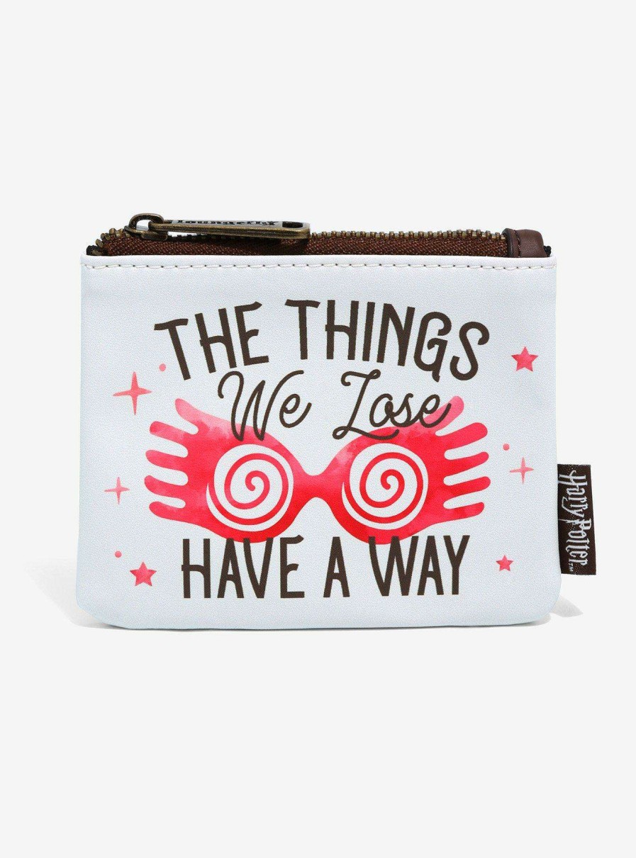 Bags * | Best-Selling Loungefly Harry Potter Luna Lovegood The Things We Lose Coin Purse Boxlunch Exclusive