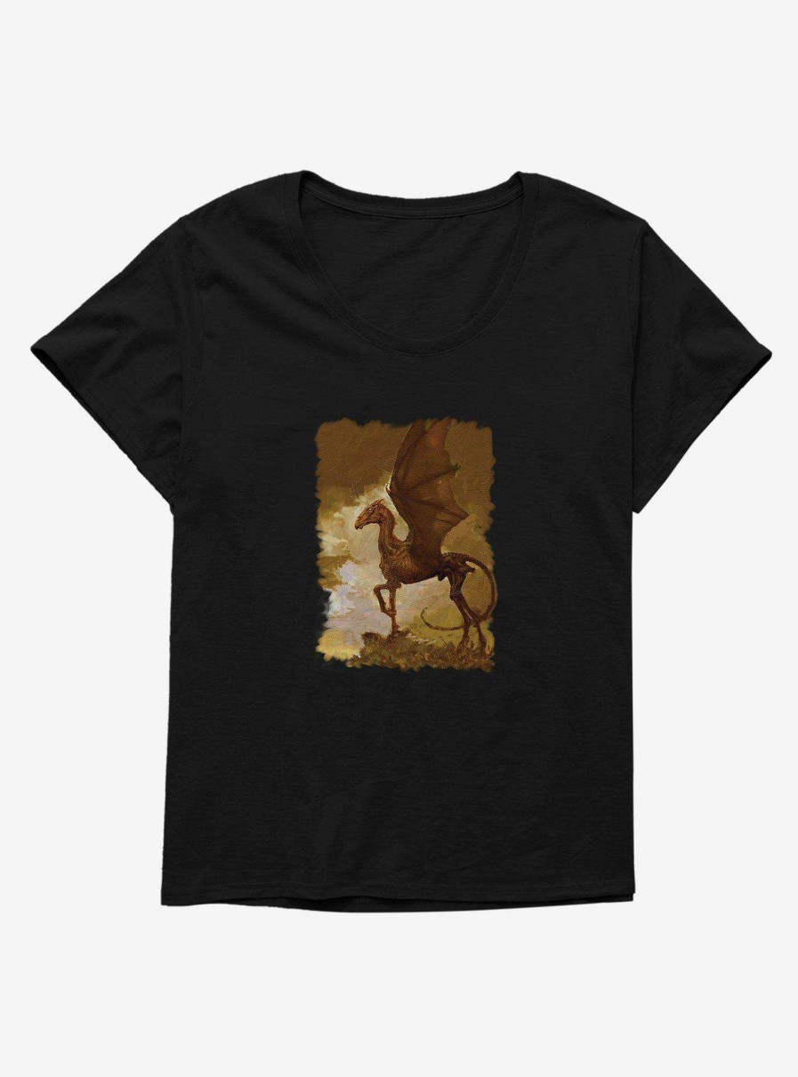 Clothing * | Large Choice Harry Potter Thestral Painting Womens T-Shirt Plus Size