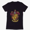 Clothing * | Harry Potter Gryffindor Lion Shield Womens T-Shirt Bestsellers