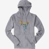 Clothing * | Harry Potter Phoenix Outline Hoodie Low Price