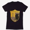 Clothing * | Good Quality Harry Potter Hufflepuff Triple Crown Crest Womens T-Shirt