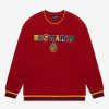 Clothing * | Cheap Harry Potter Hogwarts Mismatch Letterman Crewneck Boxlunch Exclusive