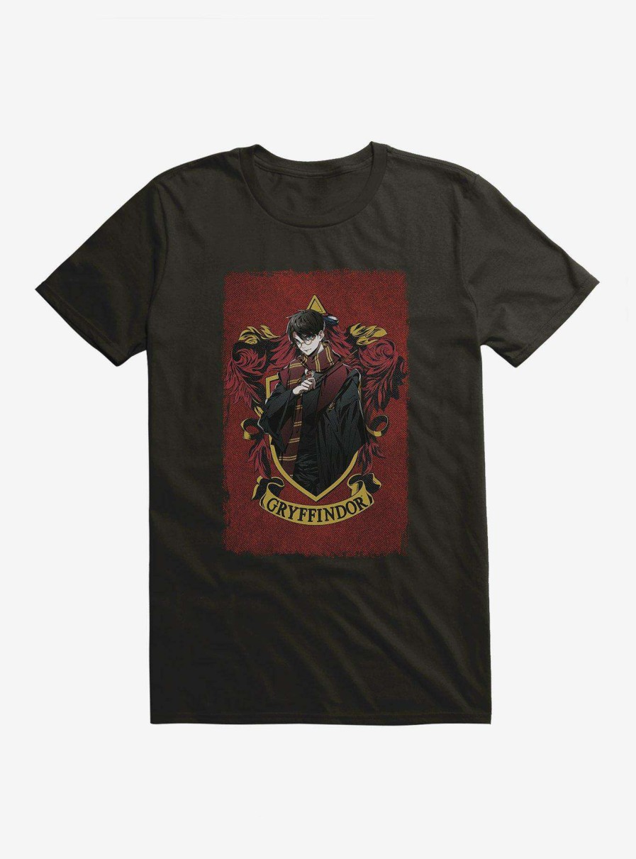 Clothing * | Latest Harry Potter Harry Gryffindor Anime Style T-Shirt