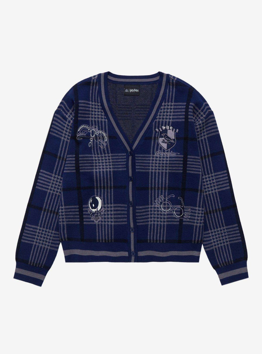 Clothing * | Best-Selling Harry Potter Ravenclaw Women'S Cardigan Boxlunch Exclusive