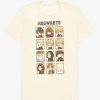 Clothing * | Sale Harry Potter Hogwarts Chibi Portraits T-Shirt Boxlunch Exclusive