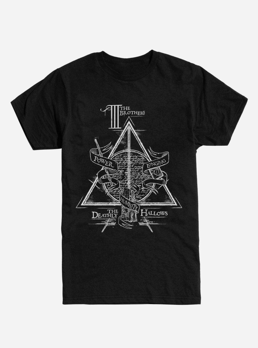 Clothing * | Harry Potter The Deathly Hallows T-Shirt Exclusive Design