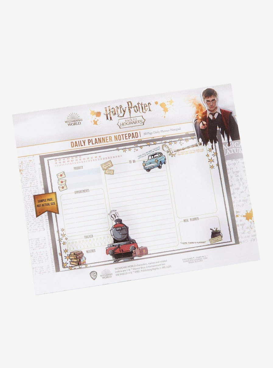 Harry Potter * | Online Harry Potter Desk Planner Notepad