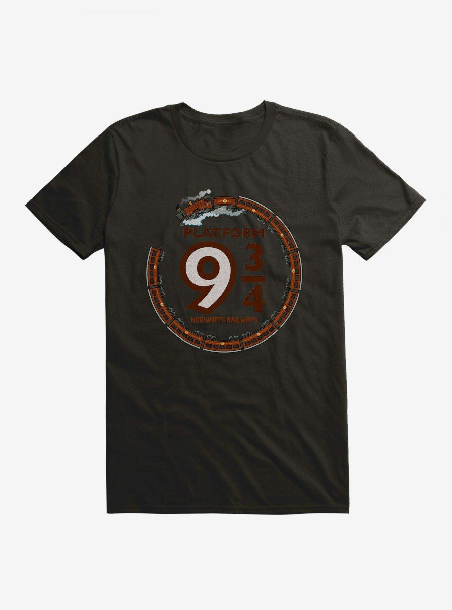 Clothing * | Sells Cheap Harry Potter Platform 9 3/4 Circular Train T-Shirt