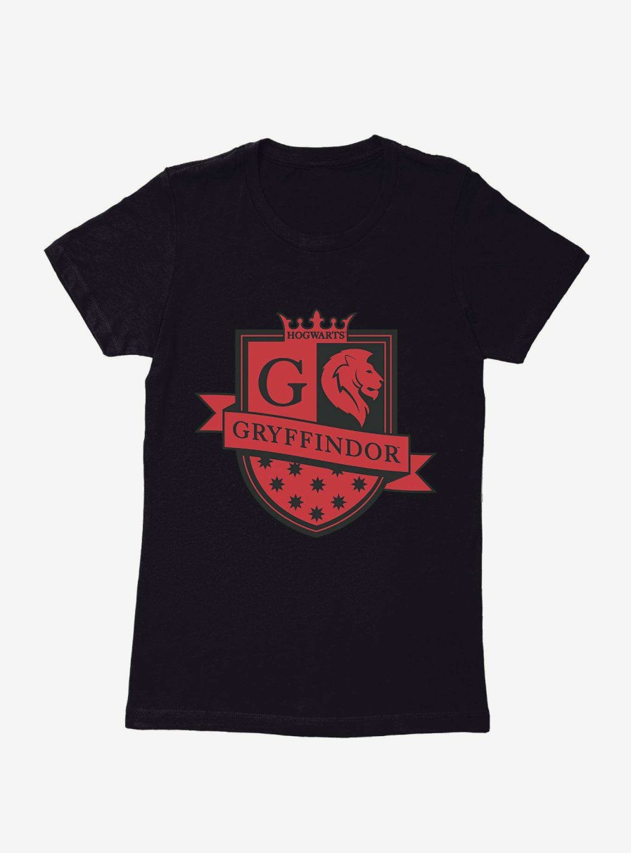 Clothing * | Latest Harry Potter Gryffindor House Crest Womens T-Shirt