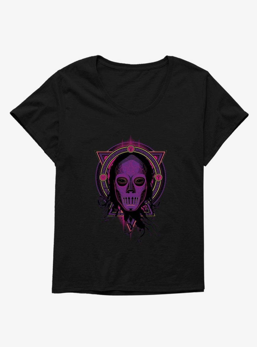 Clothing * | Quick Expedition Harry Potter Death Eater Design Womens T-Shirt Plus Size