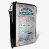 Bags * | Harry Potter Quidditch Rules Zip Around Wallet Bestsellers