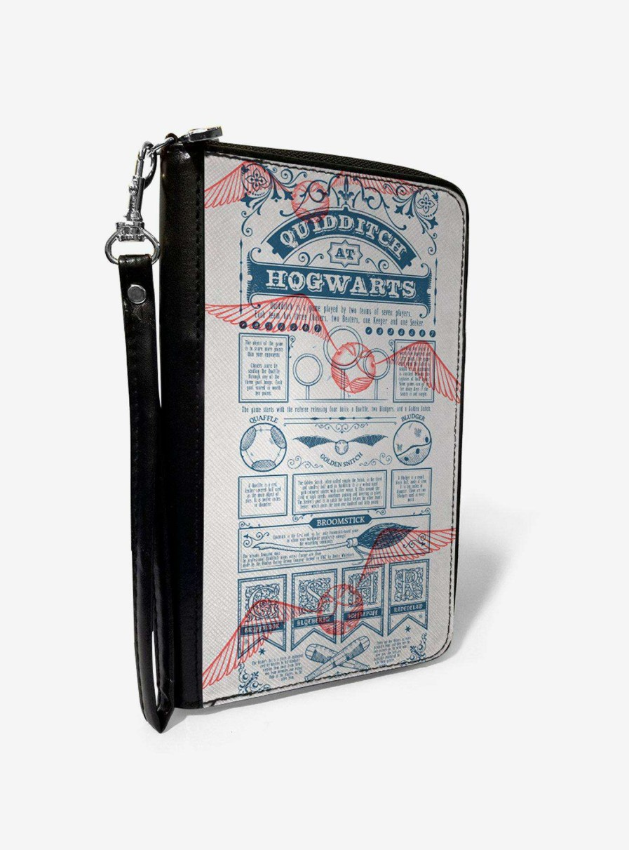 Bags * | Harry Potter Quidditch Rules Zip Around Wallet Bestsellers