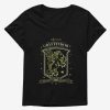 Clothing * | Sells Cheap Harry Potter Sketched Gryffindor Crest Womens T-Shirt Plus Size