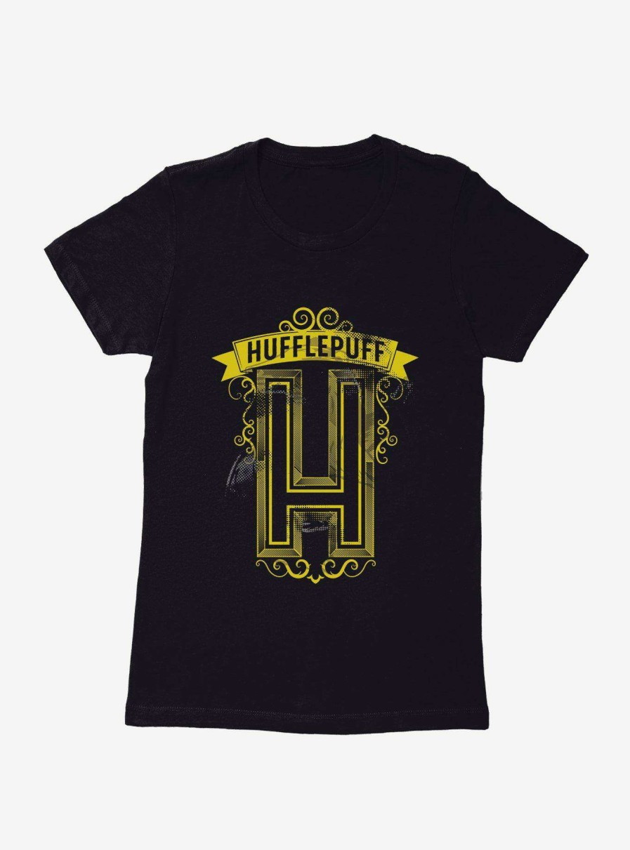 Clothing * | Harry Potter Hufflepuff H Womens T-Shirt Sale