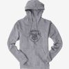 Clothing * | Harry Potter Hogwarts Shield Outline Hoodie Opening Sales