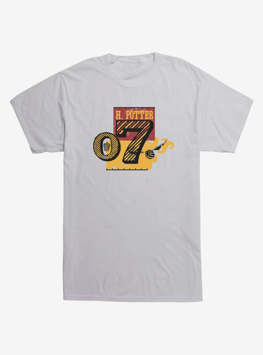 Clothing * | Harry Potter Quidditch Team Number 7 T-Shirt Free Delivery