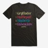 Clothing * | New Harry Potter Houses Lineup T-Shirt