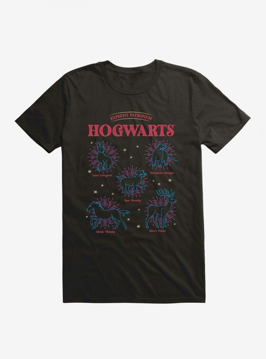 Clothing * | Quick Expedition Harry Potter Hogwarts Patronus T-Shirt