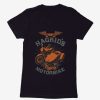 Clothing * | Sells Cheap Harry Potter Hagrid'S Flying Motorbike Bronze Icon Womens T-Shirt