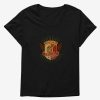 Clothing * | Sells Cheap Harry Potter Gryffindor Captain Womens T-Shirt Plus Size